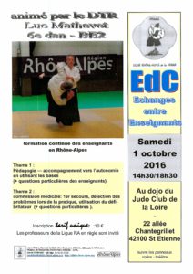 Ecole de Cadres n°1 @ Judo Club de la Loire | Saint-Étienne | Auvergne-Rhône-Alpes | France